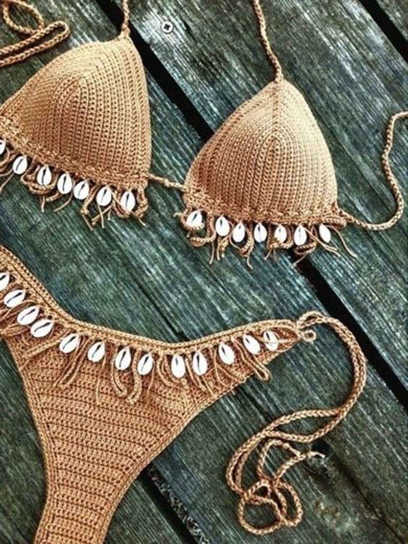 Moda Crochet Bikini