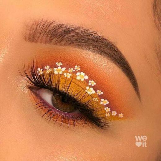 Orange makeup 🍊