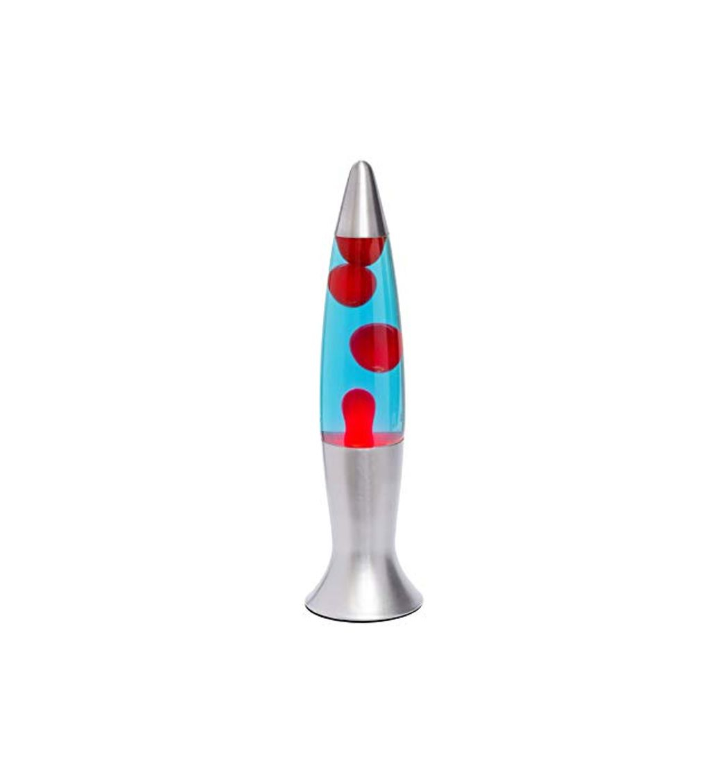 Social Signes Grimalt Lampara Sobremesa Lava 40 cm Azul-Rojo
