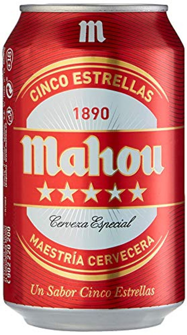 Productos Mahou Cerveza - Paquete de 24 x 330 ml - Total