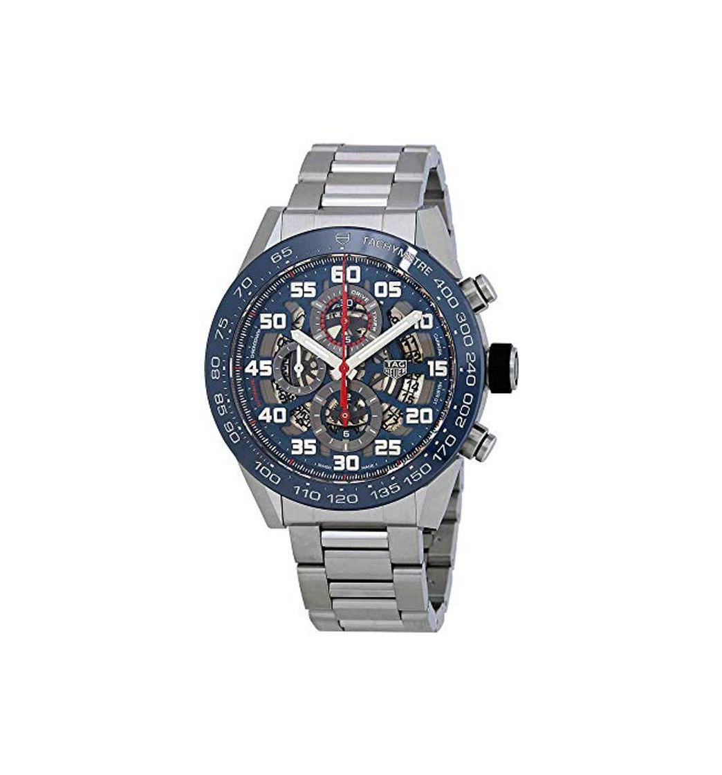 Producto Tag Heuer Carrera - Reloj cronógrafo automático para hombre con esfera azul