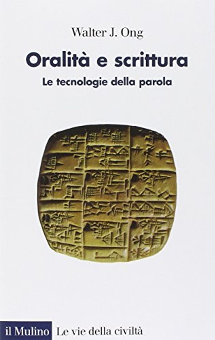 Book Oralità e scrittura. Le tecnologie della parola