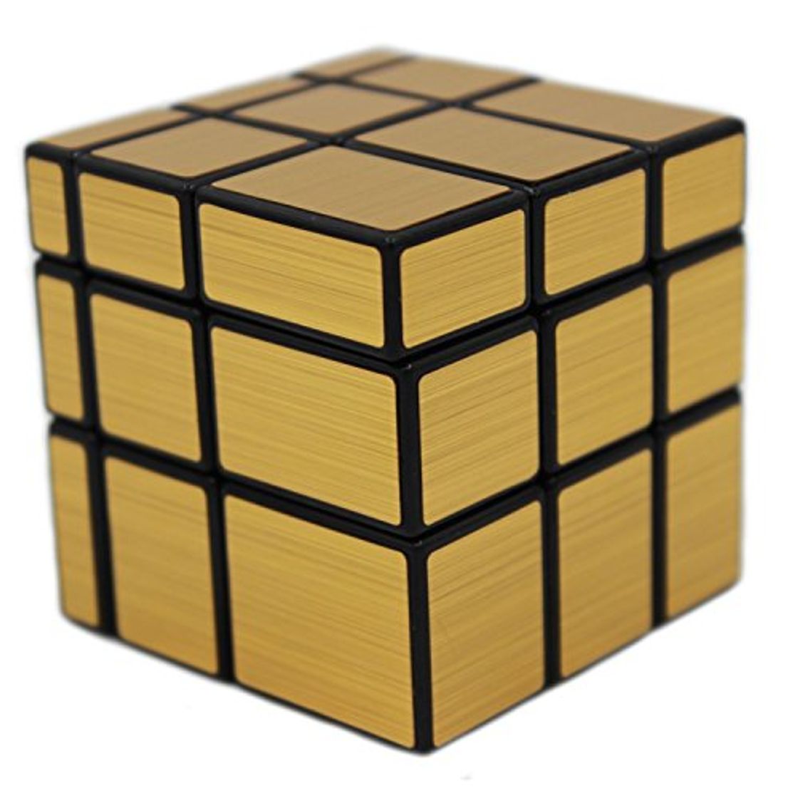 Product MEISHINE Dorado Mirror Cube Cubo Mágico de Oro Cubo Mágico Inteligencia Mágico Cubo de la Velocidad Juego de Puzzle Cube Speed Magic Cube Stickerless