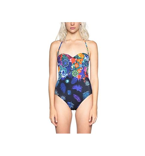 Desigual Biki_Emmy Trikini, Negro