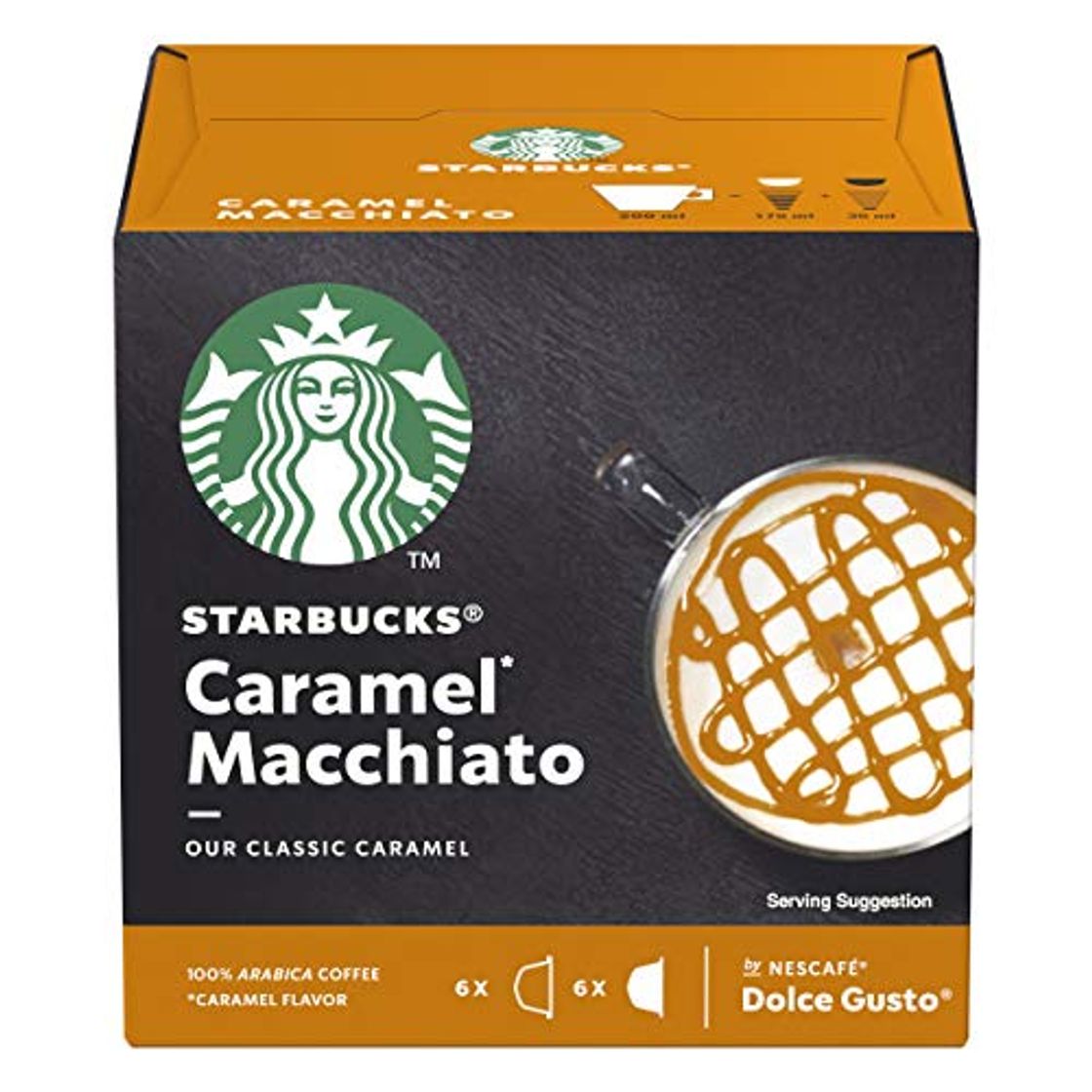 Productos STARBUCKS café caramel macchiato caja 12 cápsulas 127 gr