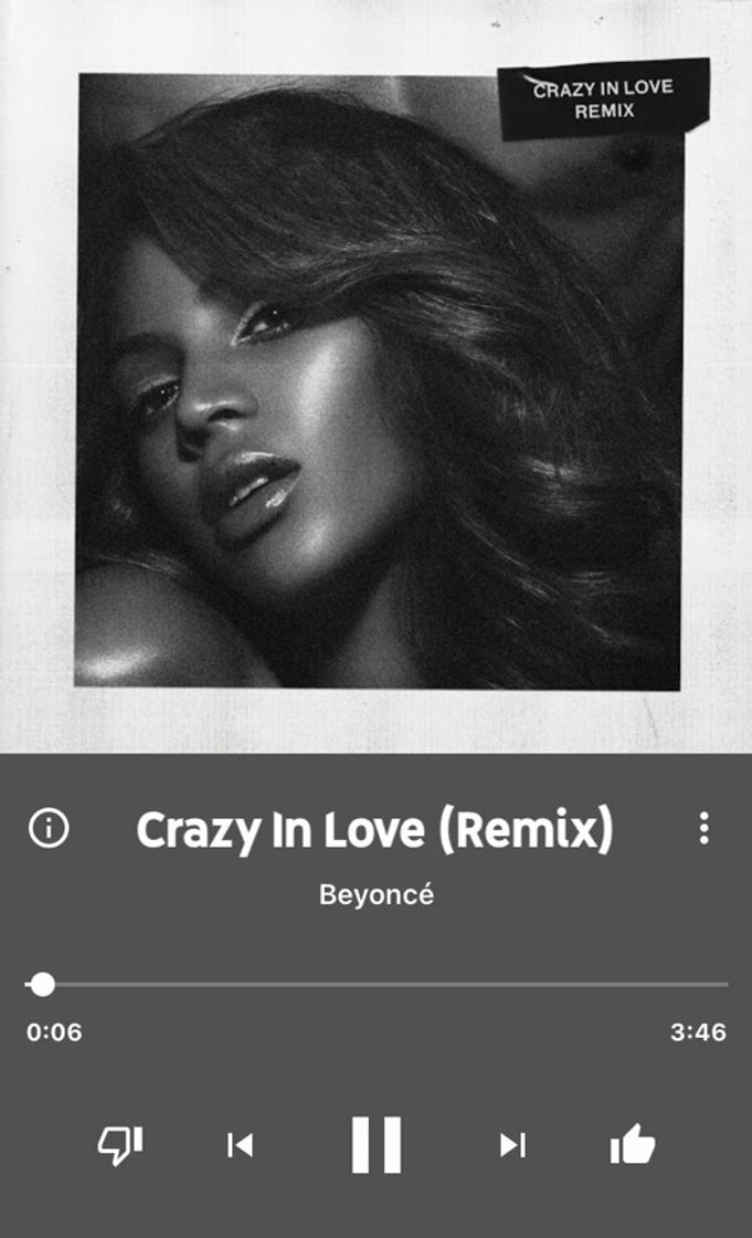 Canción Crazy In Love (Remix) 