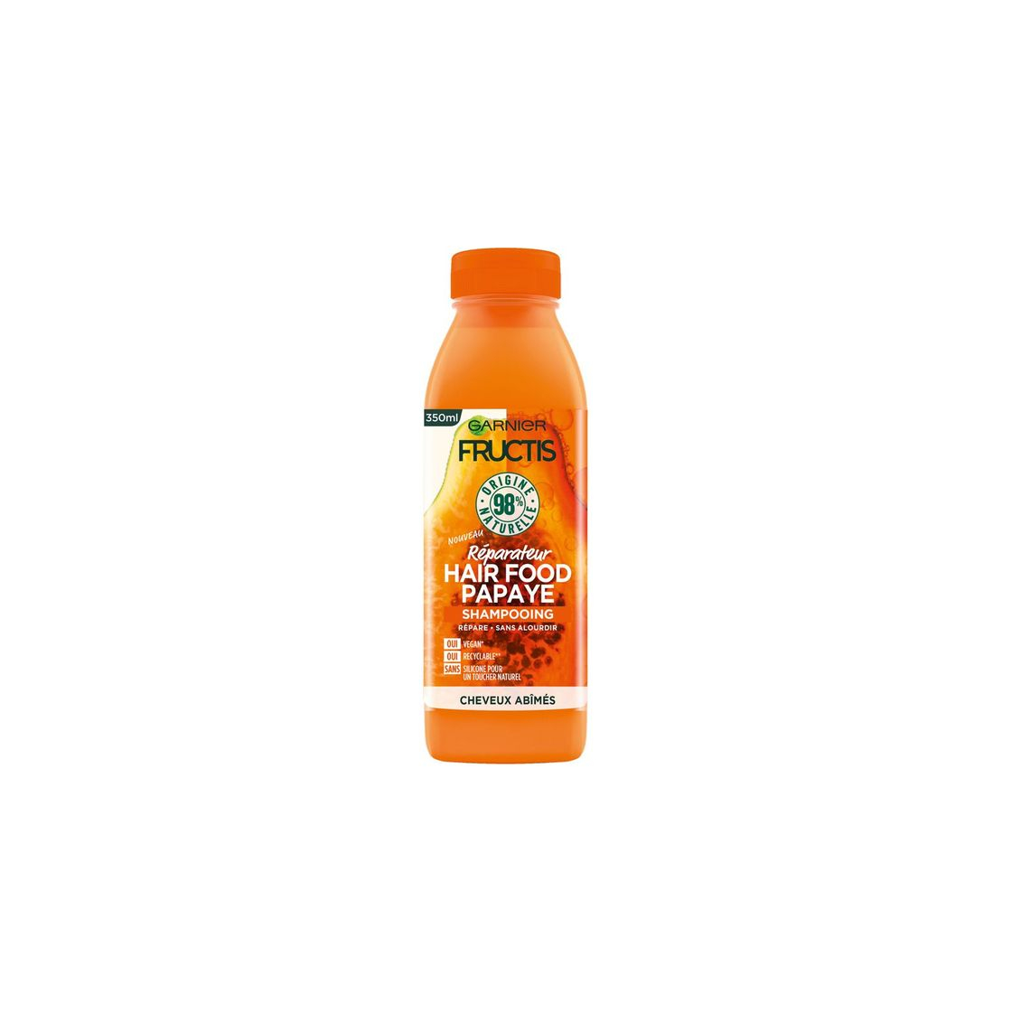 Product Garnier Fructis Hair Food Champú de Papaya Reparadora para Pelo Dañado