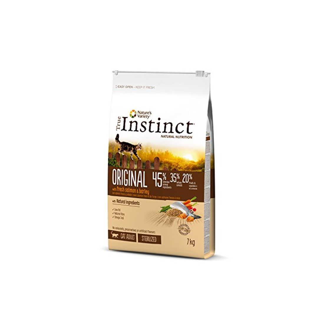 Producto True Instinct Original Pienso para Gato Esterilizado Adulto con Salmón