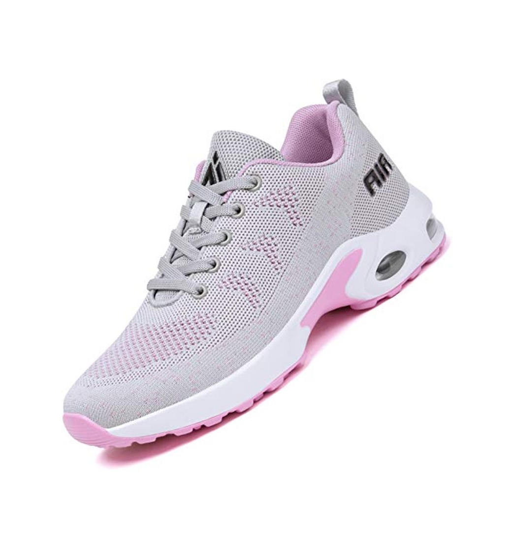 Social Mishansha Air Zapatos de Running Mujer Antideslizante Zapatillas de Deportes Femenino Ligeros