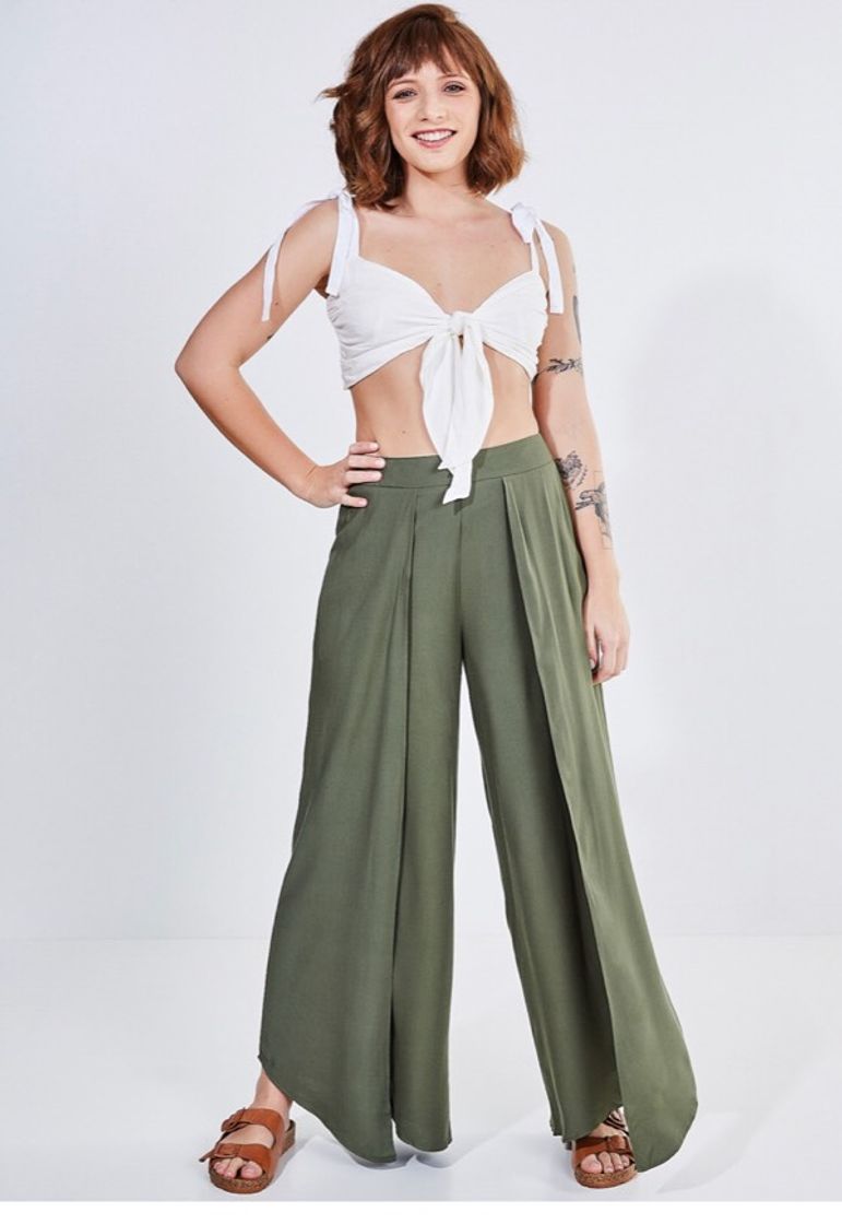 Fashion Cropped branco