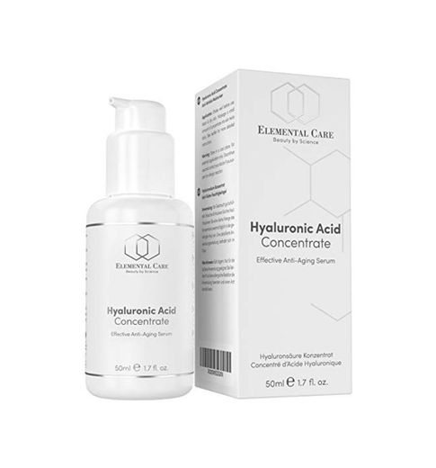 OFERTA DE LANZAMIENTO Serum de Acido Hialuronico Puro Vegano 50ml - Mascarilla