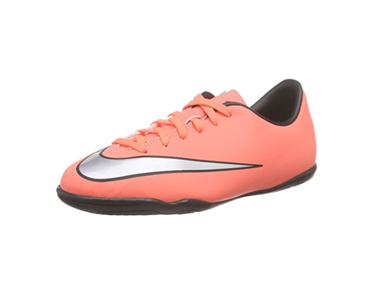 Belleza Nike JR Mercurial Victory V IC, Zapatillas, Amarillo/Plateado/Morado