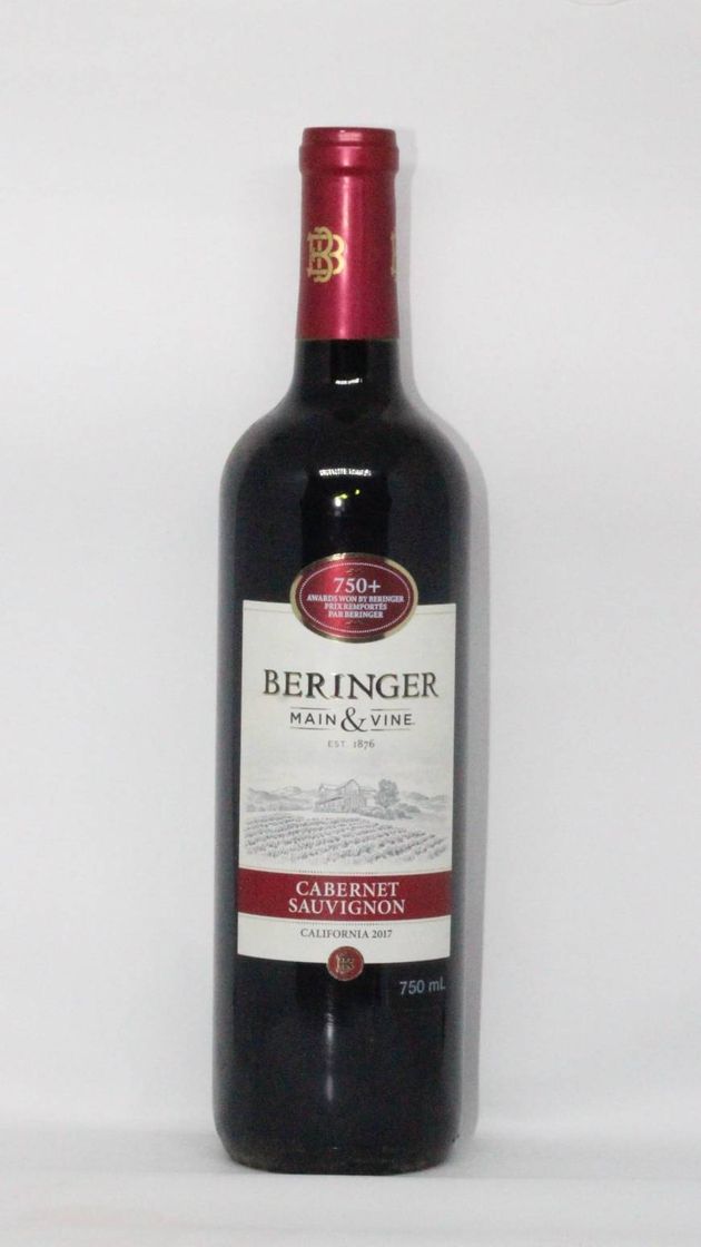 Moda Vinho tinto: Beringer Cabernet Sauvignon 89,90 RS.