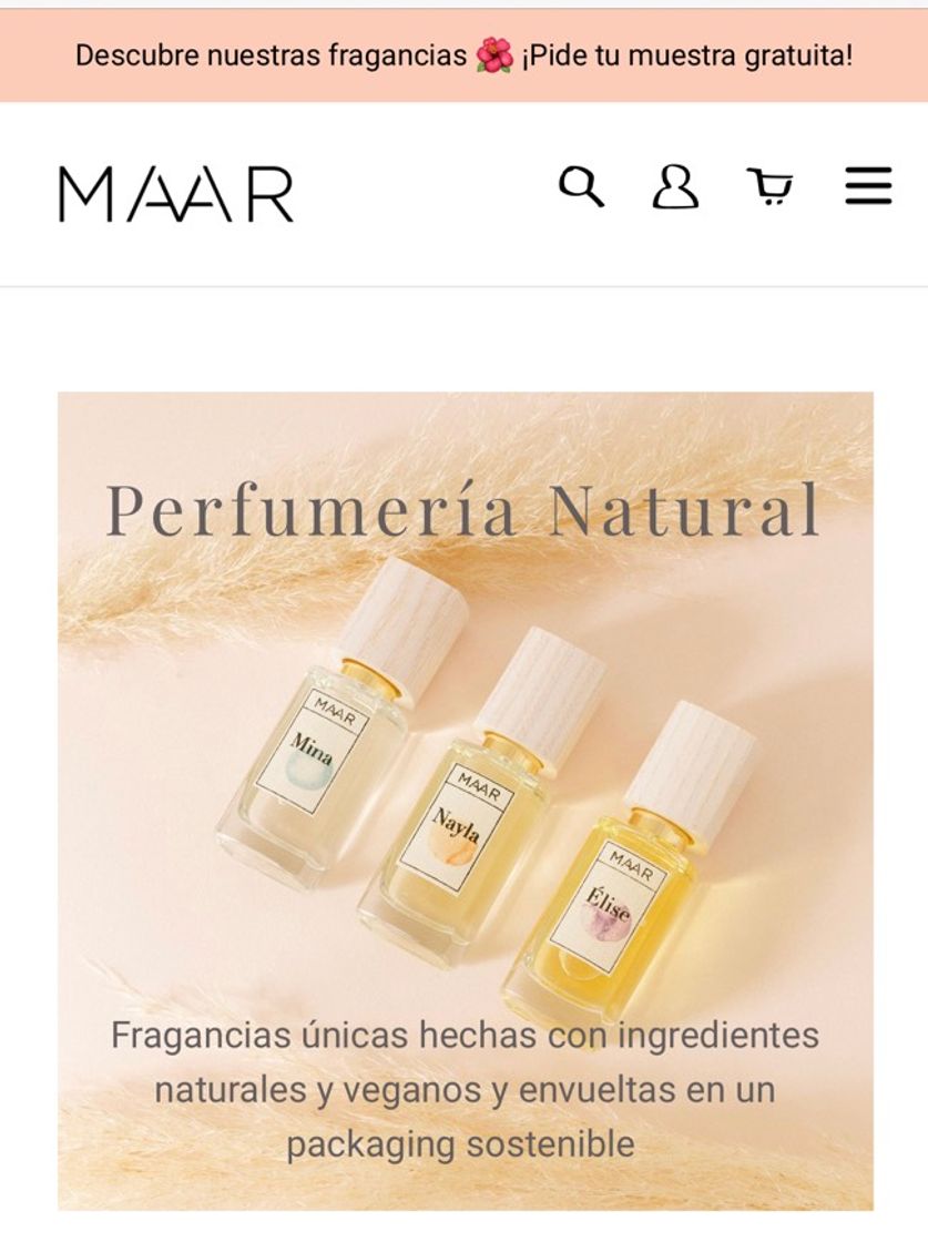 Moda MAAR Ӏ Perfumería natural y ecológica y Cosmética marina