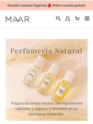 MAAR Ӏ Perfumería natural y ecológica y Cosmética marina