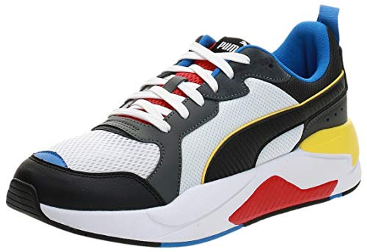Social PUMA X-Ray, Zapatillas Unisex-Adulto, Blanco White Black