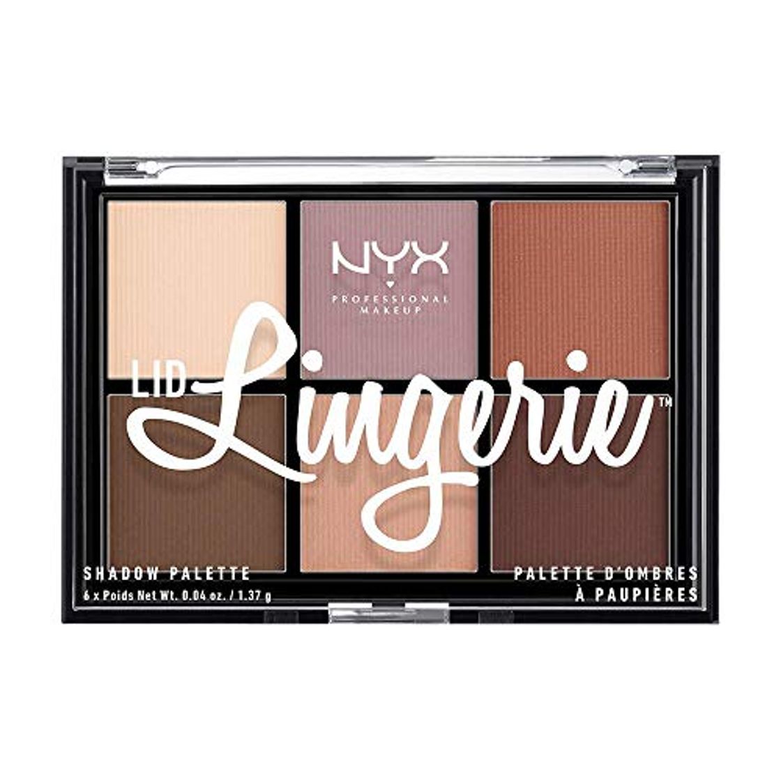 Social NYX Professional Makeup Paleta de sombras de ojos Lid Lingerie Eye Shadow