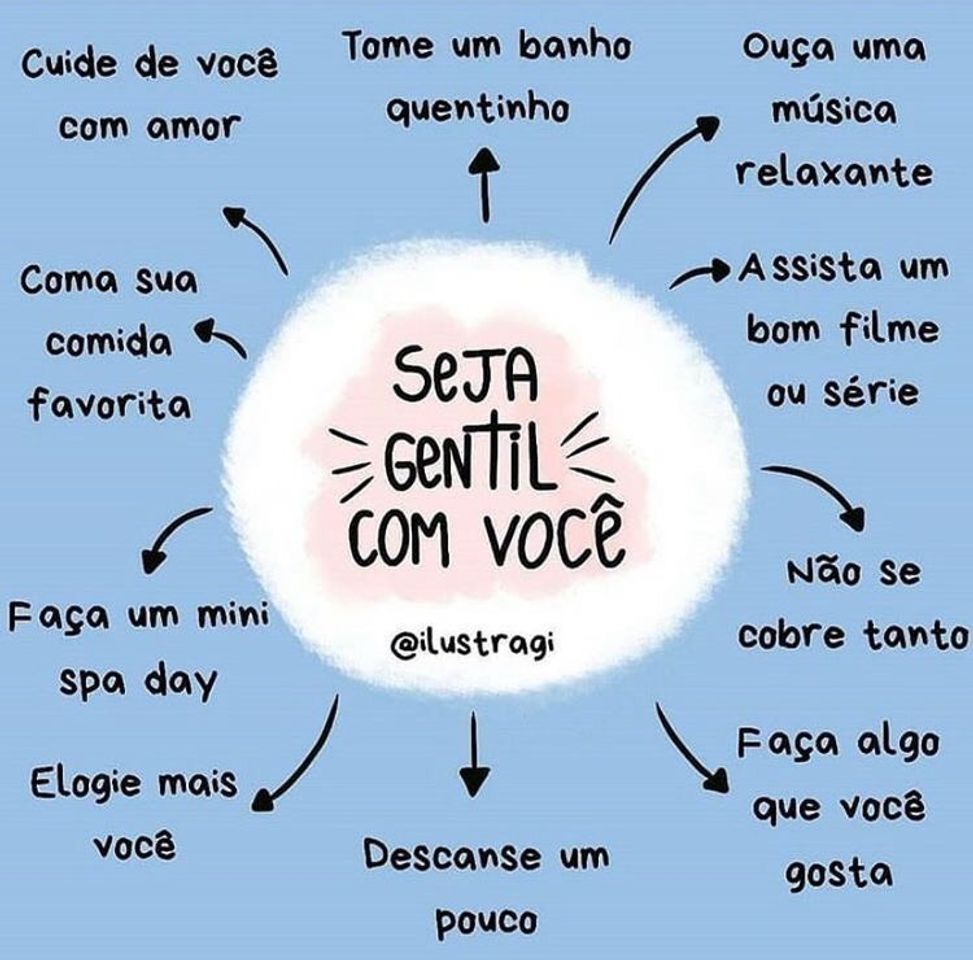Social Seja gentil com você 