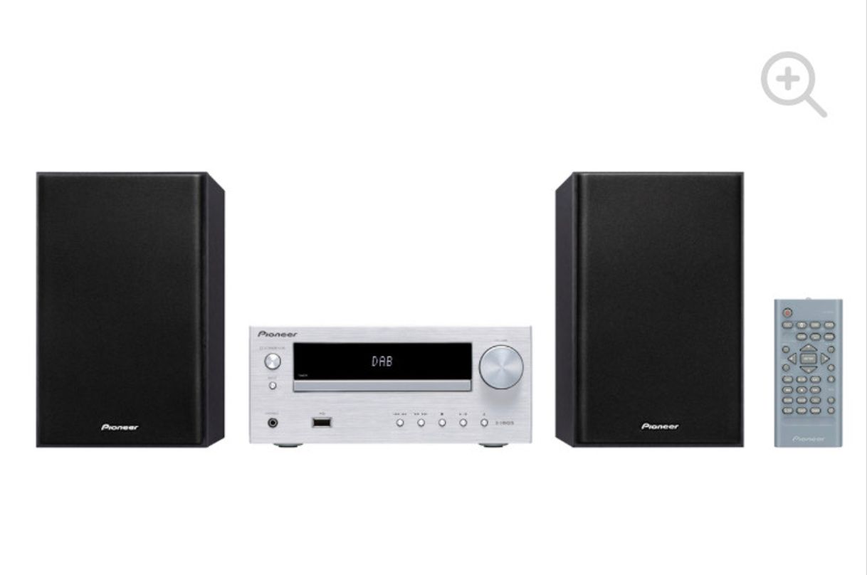 Fashion X-HM26D HI-FI MICRO SYSTEM SILVER - Pioneer Audiovisual