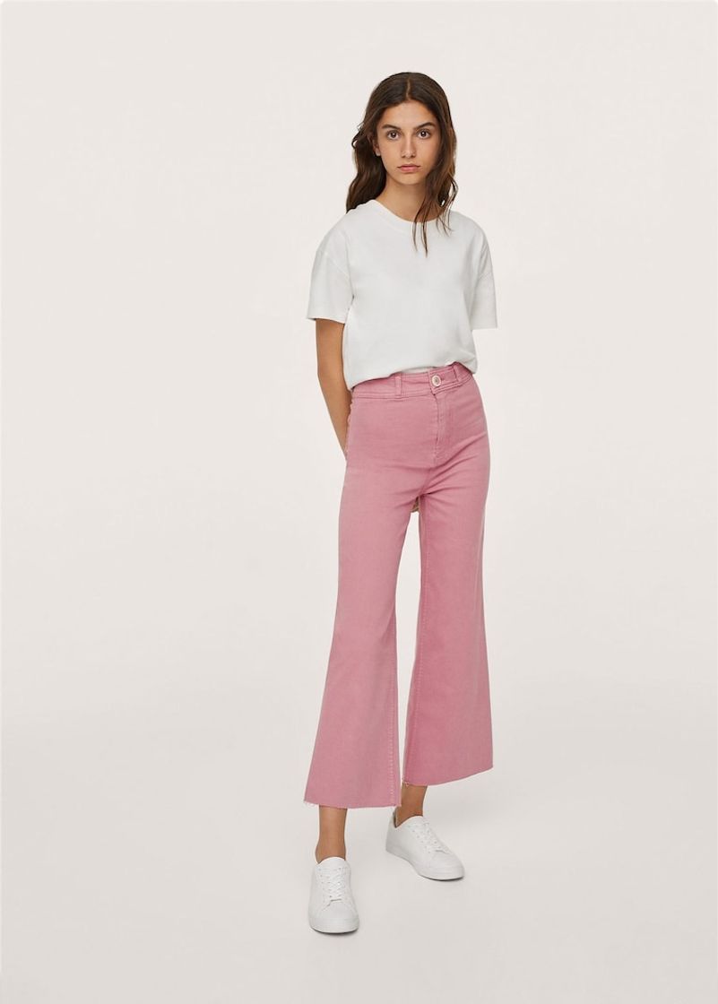 Moda Jeans wideleg crop - Chica