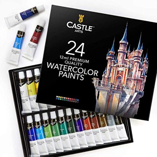 Castle Art Supplies, juego de tubos de pintura para acuarela