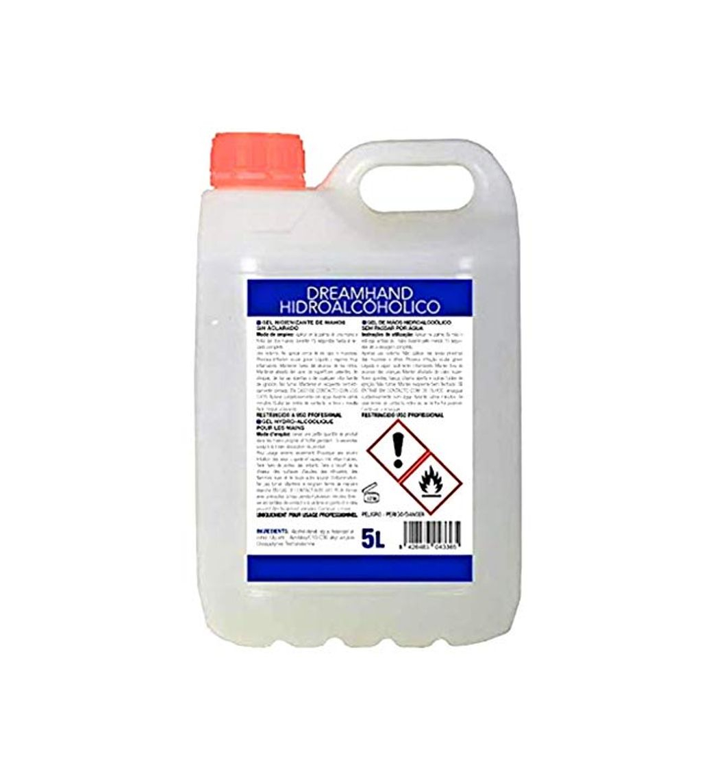 Producto GERMESAN GEL HIGIENIZANTE.Gel hidroalcohólico,antibacterias de secado instantáneo. Garrafa 5l