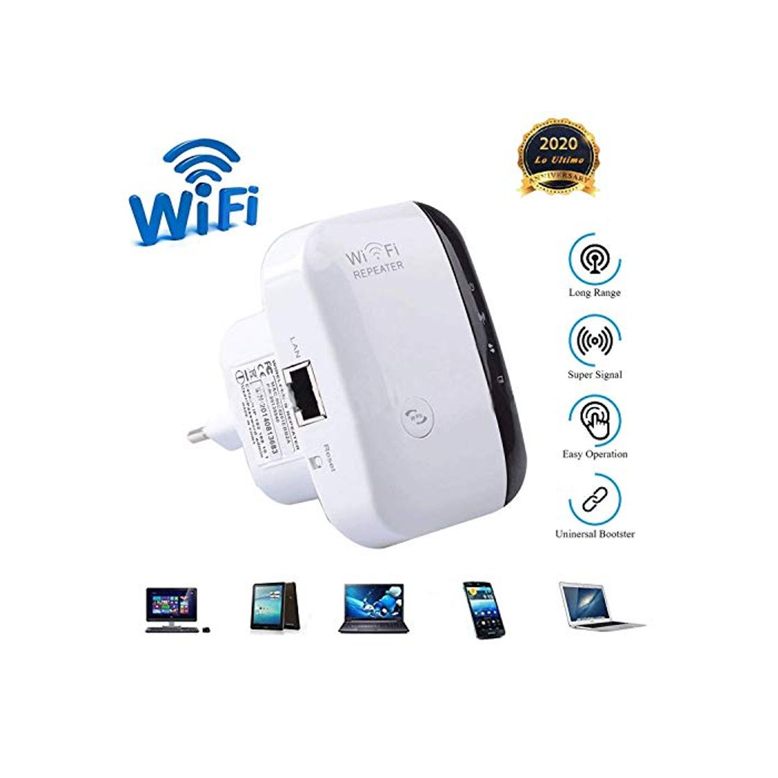 Product Extensor de repetidor de Red WiFi, Amplificador de señal de Velocidad de