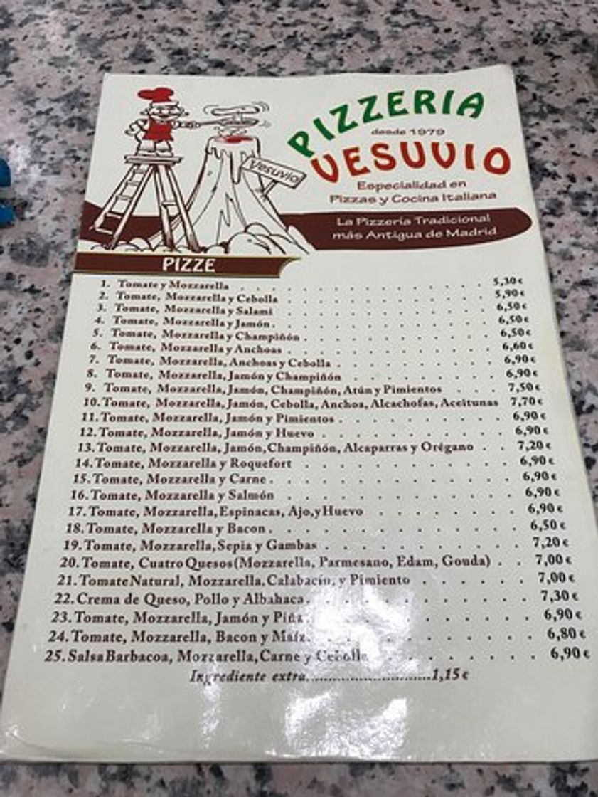 Restaurants Vesuvio