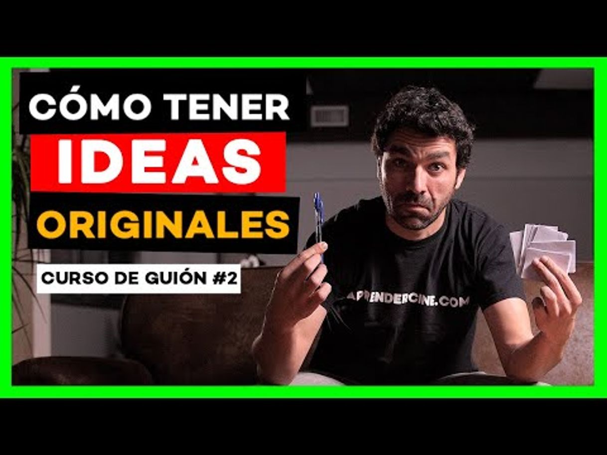 Social LA IDEA Cómo ESCRIBIR UN GUION de CINE CURSO GUION ...