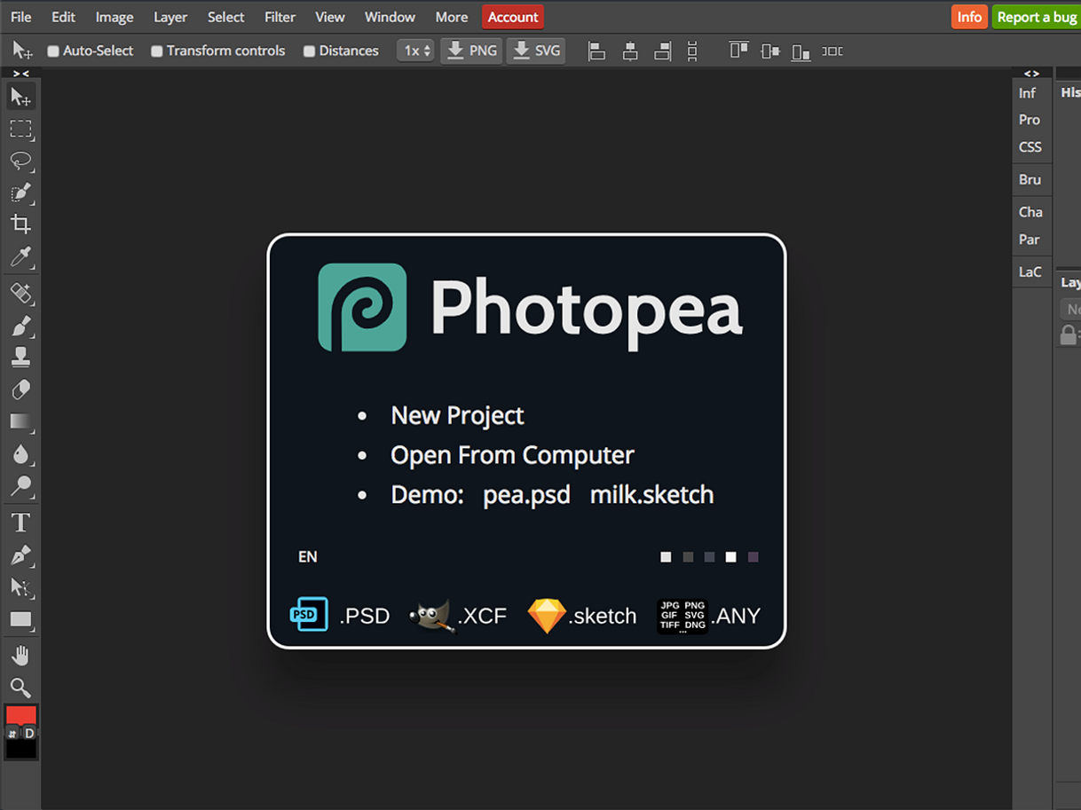 Moda Photopea | Online Photo Editor