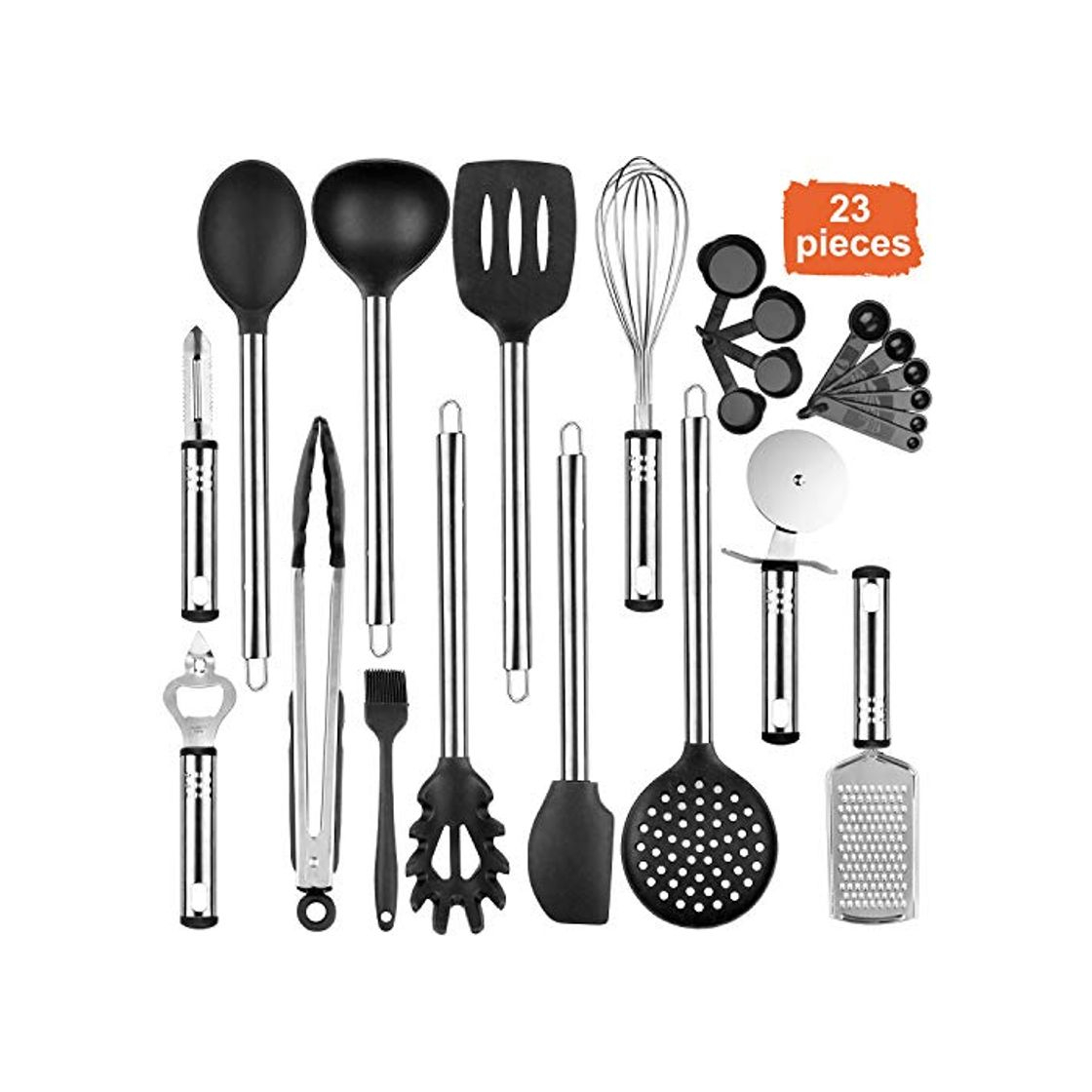 Product Tintec Kit de Utensilios de Cocina Silicona 23pcs