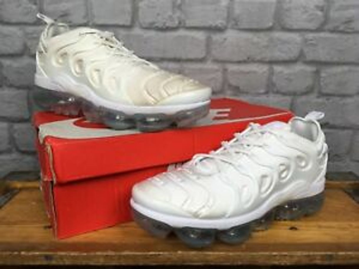 Social Nike Air Vapormax Plus, Zapatillas de Running para Hombre, Blanco