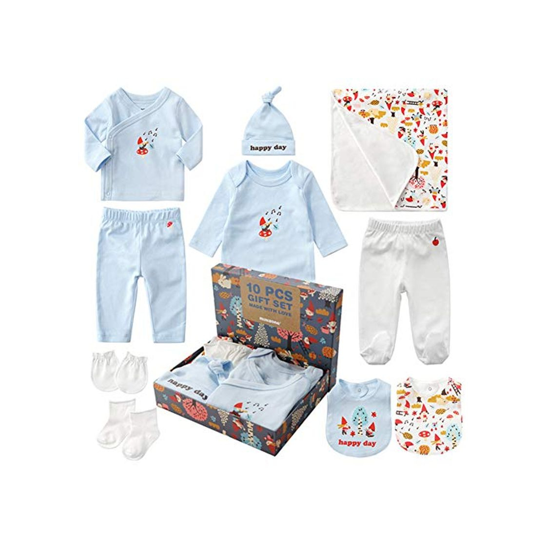 Producto Sets de Regalos para Recién Nacidos Baby Ropa de Equipo Inicial de