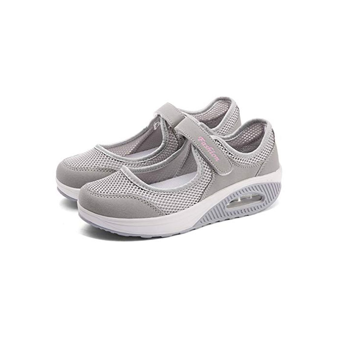 Producto Sandalias para Mujer Malla Merceditas Plataforma Ligero Zapatillas Sneaker Mary Jane Casual