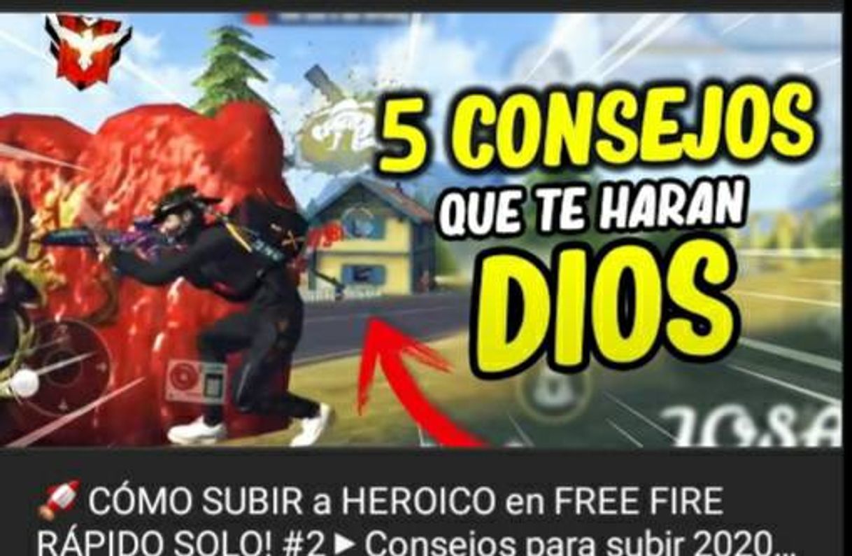 Moda CÓMO SUBIR a HEROICO en FREE FIRE RÁPIDO SOLO! #2 ...