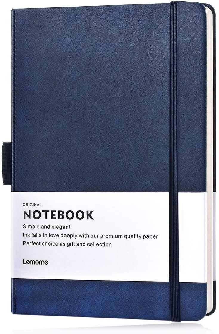 Producto Cuaderno Rayas/Lined Notebook A5 con Bolígrafo Bucle - Lemome Diario Tapa Dura