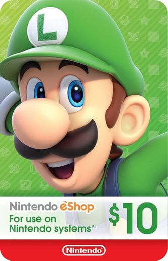 10$ Nintendo eShop Gift Card (Digital code)