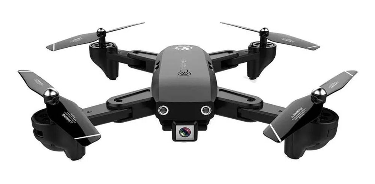 Moda Drone CSJ S166 con cámara HD negro



