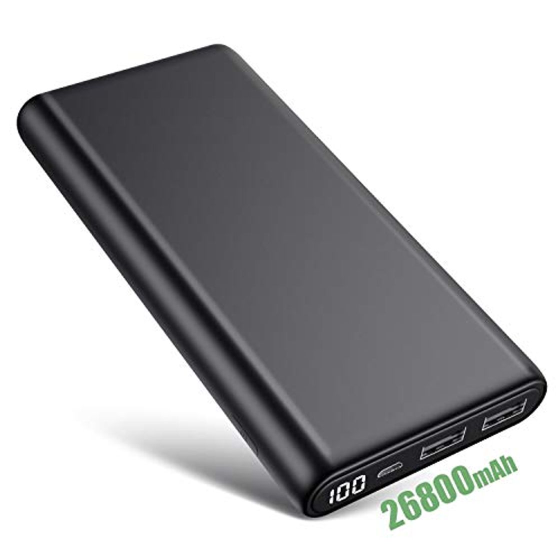 Electronic iPosible Batería Externa 26800mAh Power Bank Ultra Capacidad Cargador Portátil Móvil con