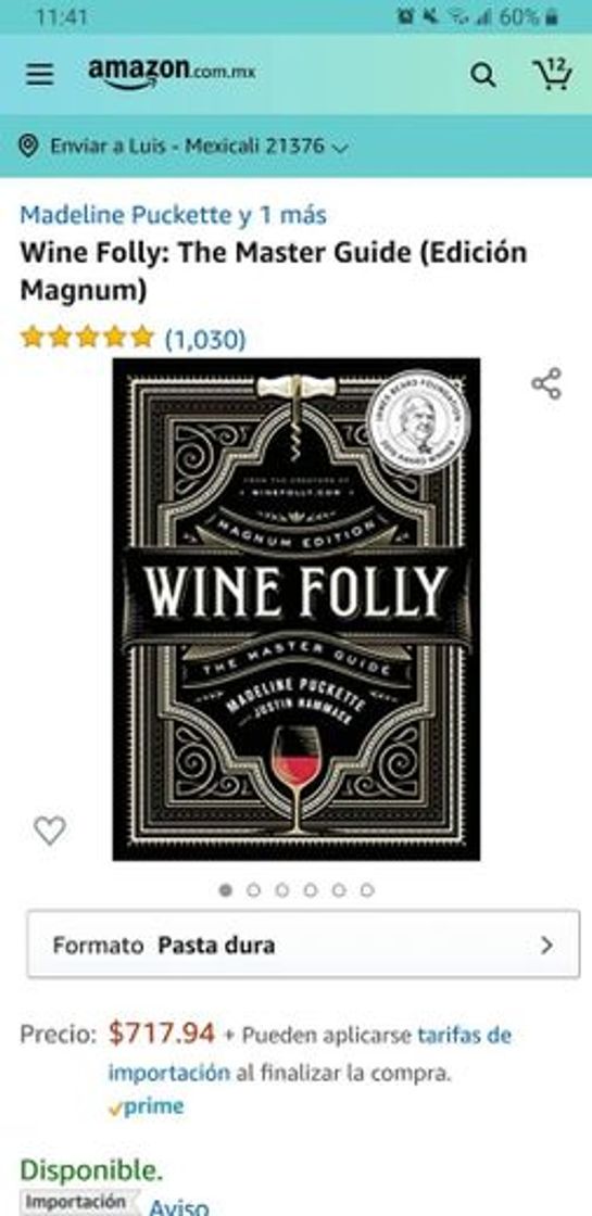 Fashion Wine Folly: The Master Guide (Edición Magnum)

