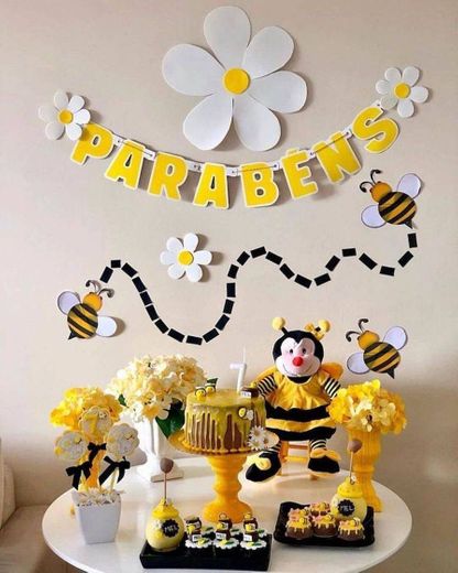 Festa de abelhinha simples 