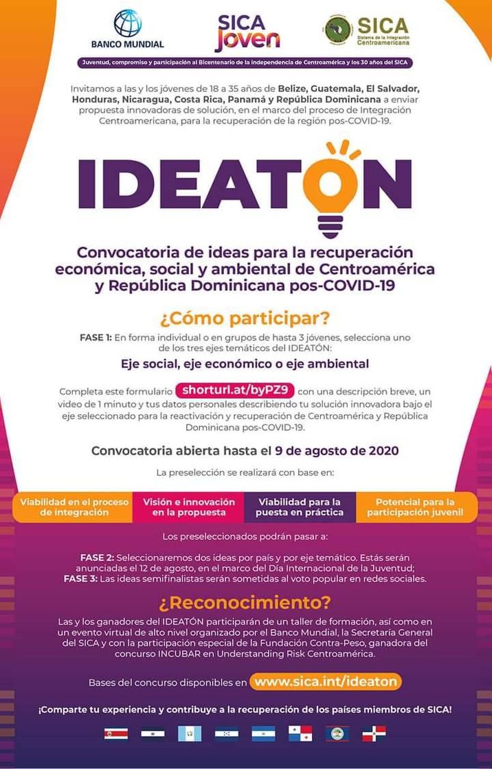 Social Ideatón: Recuperación económica, social y ambiental
