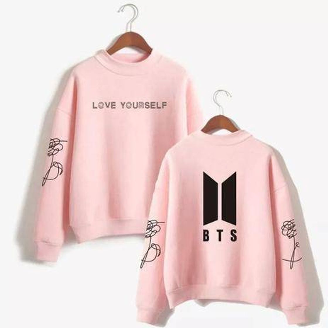 Productos Moleton Gola Redonda Bts Grupo Kpop Love Yourself

