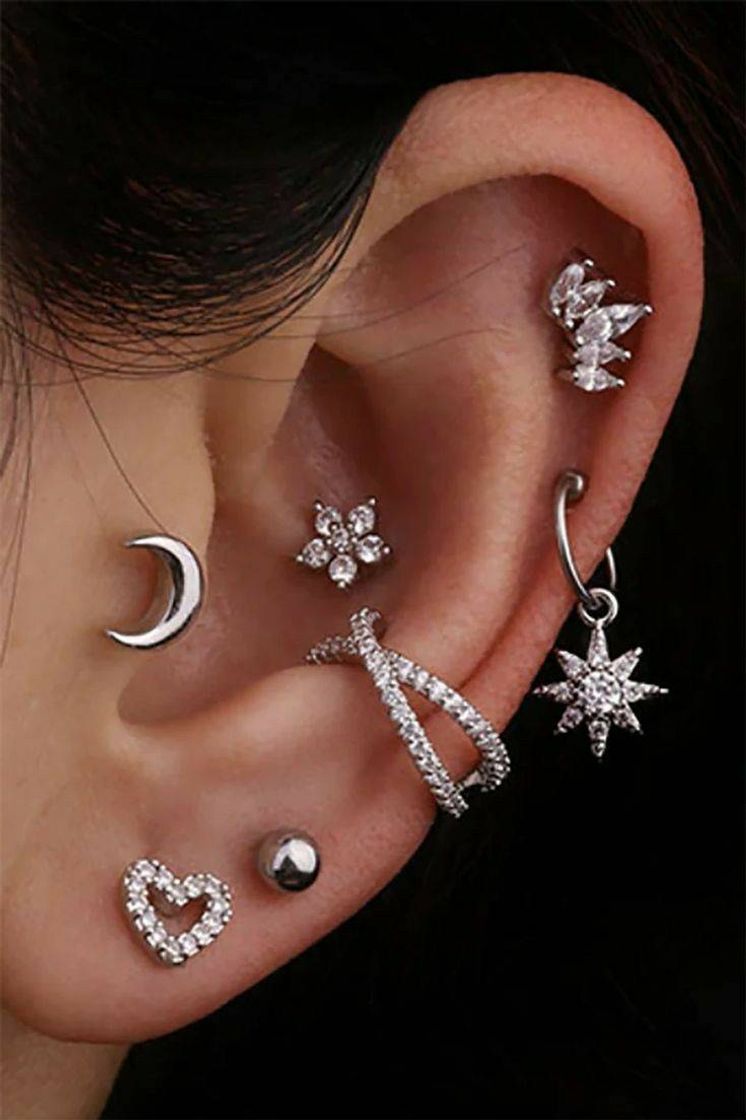 Fashion inspirações de piercing 