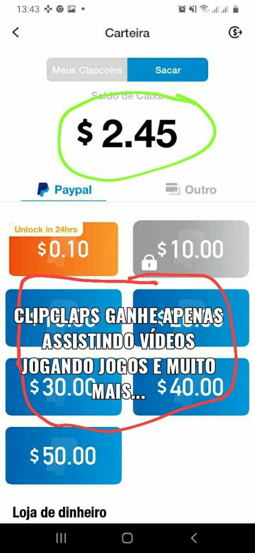 Moda Aplicativo parecido com kwai paga em dólar 