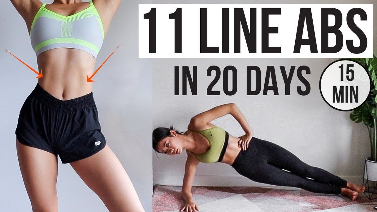 Fashion Abs in 20 Days! Get 11 Line Abs like KPOP Idol (15 min Home ...