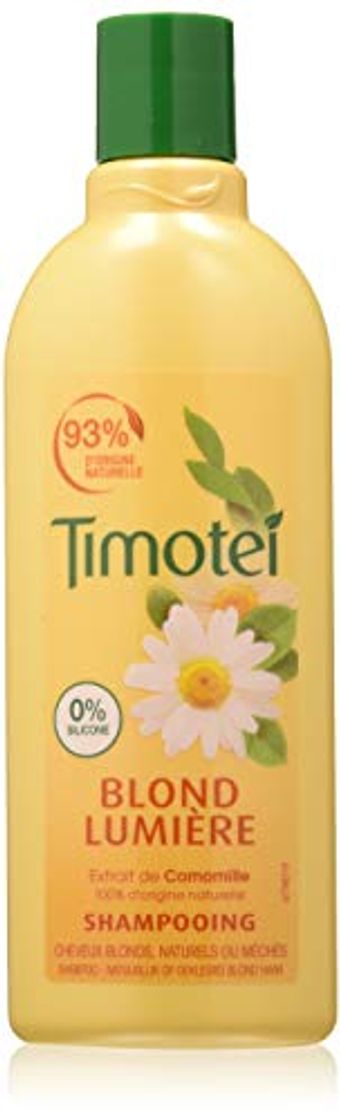 Productos Timotei - Champú Blond Luce con extracto de manzanilla para cabellos rubios