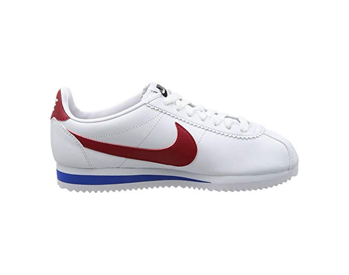 Fashion Nike Classic Cortez Leather, Zapatillas para Mujer, Blanco