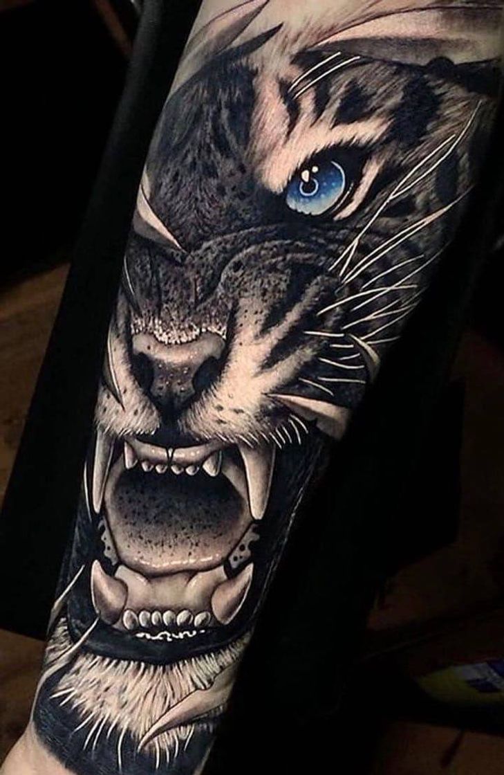 Social Tatuagem de tigre incrível💙