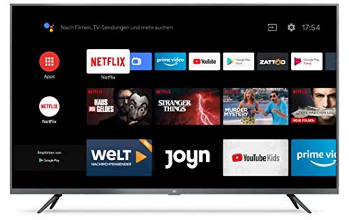 Electronic Xiaomi Mi 4S 108cm 43" DVB-T2HD/C/S2 Android Smart TV